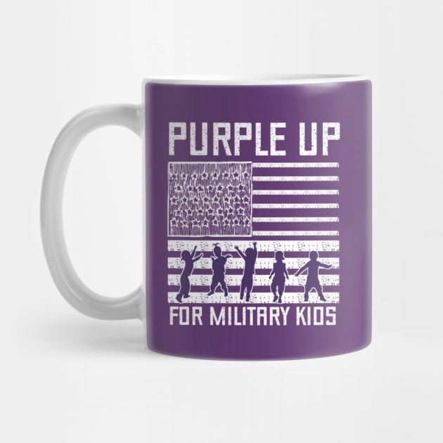 Purple Up For Military Kids - Month of the Military Child 2023 by PraiseArts 